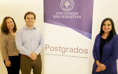 Marcia Bravo, Directora de Admisión y Servicios de Postgrado, y José Agustín Muñiz, coordinador de Relaciones Internacionales